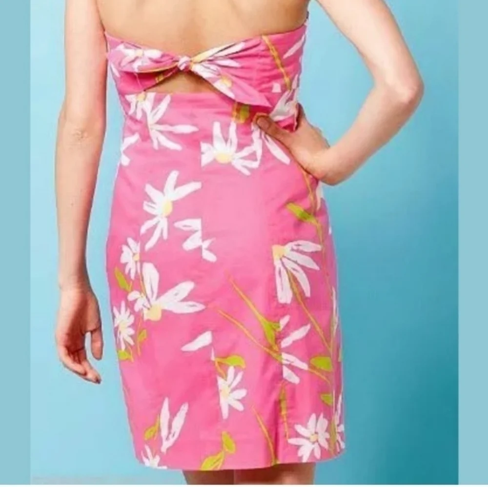 NWT Lilly Pulitzer Franco Dress Hotty Pink Twirlers Size 4 - Picture 2 of 10